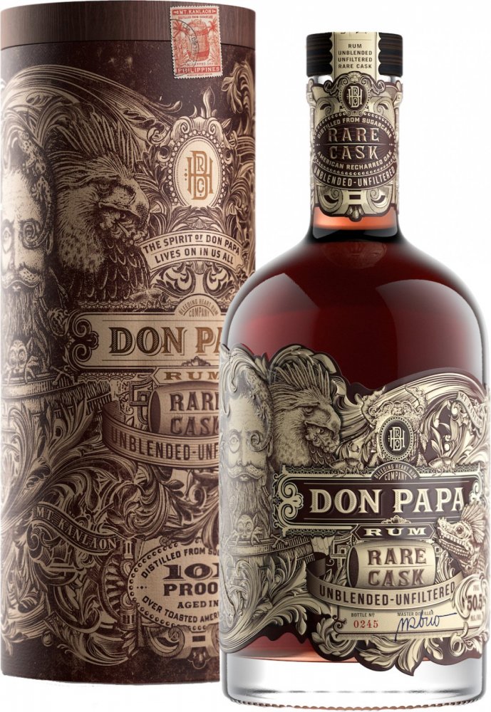 Don Papa Rare Cask 2nd batch 0,7l 50,5%