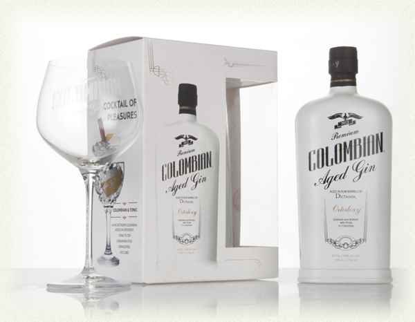 Dictador Colombian Aged Gin Ortodoxy White 0,7l 43% + 1x sklo GB