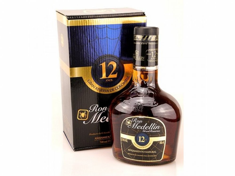 Medellin Gran Reserva 12y 0,7l 37,5% 12y 0,7l 37,5%