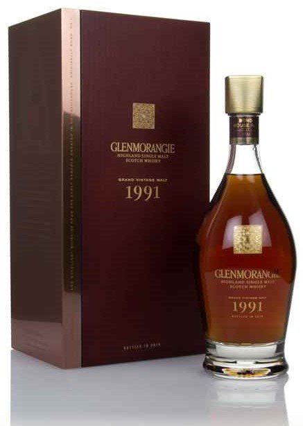 Glenmorangie Grand Vintage Malt 1991 0,7l 43% Dřevěný box
