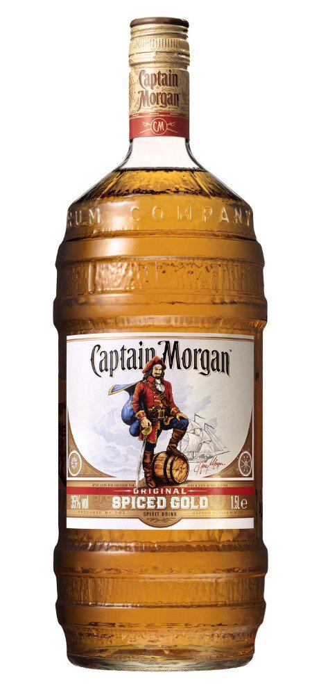 Captain Morgan Gold Spiced  1,5l 35% Barrel