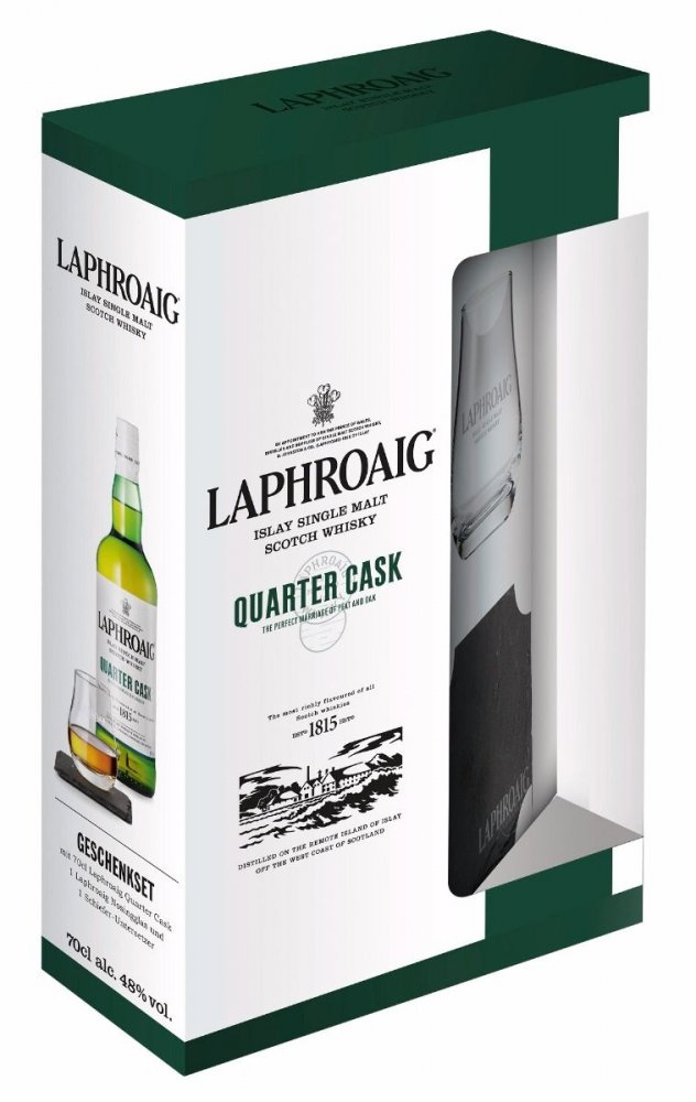 Laphroaig Quarter Cask 0,7l 48% + 1x sklo GB