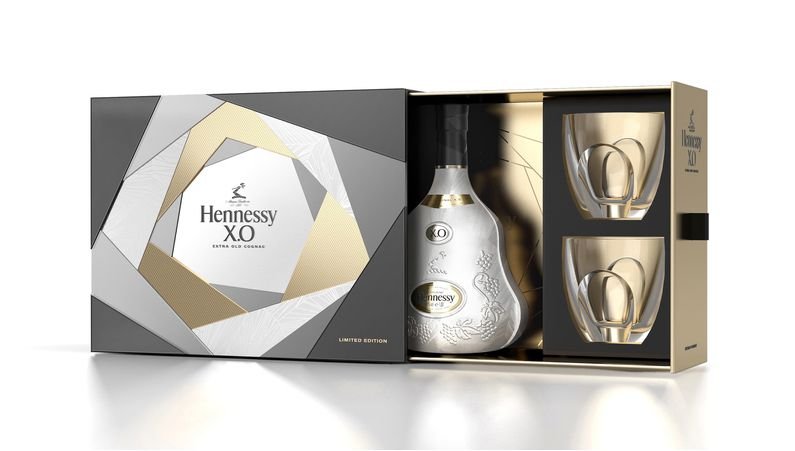 Hennessy XO 2016 0,7l 40% + 2x sklo GB L.E.