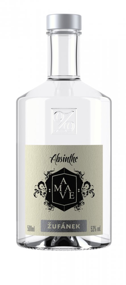 Absinthe Amave blanche Žufánek 0,5l 53%