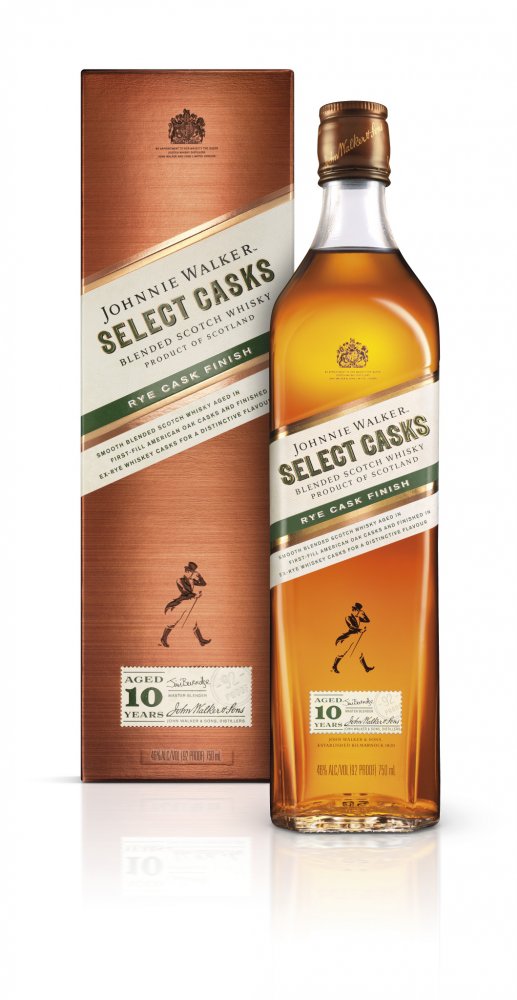 Johnnie Walker Select Casks Rye 10y 0,7l 46%