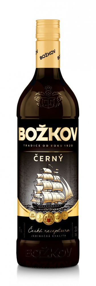 Božkov Černý 1l 33%