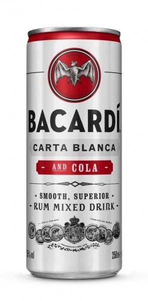 Bacardi Cola 0,25l 5%