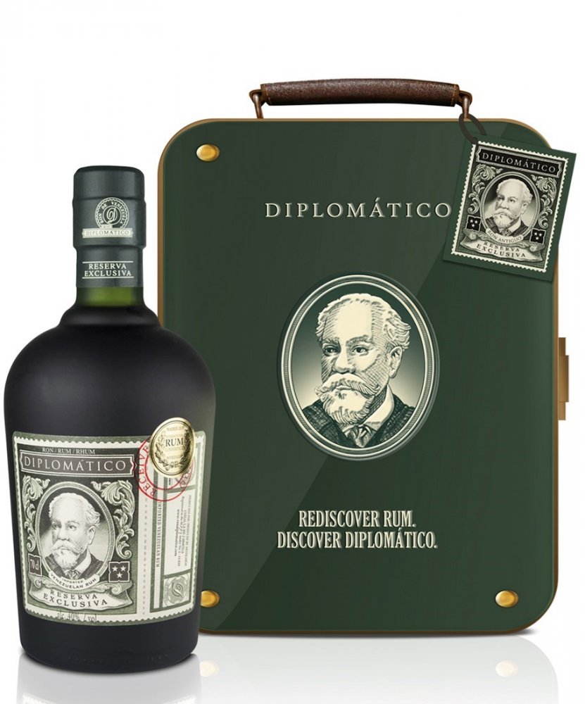 Diplomatico Reserva Exclusiva 12y 0,7l 40% Plech