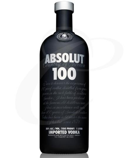 Absolut 100 vodka 1l 50%