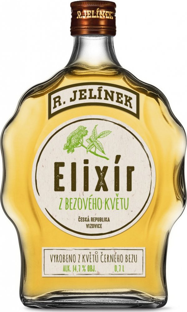 Elixír z bezového květu 0,7l 14,7%