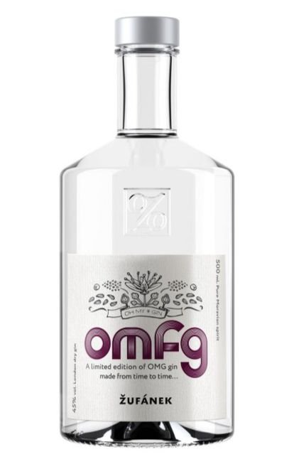 OMFG Gin Žufánek 2019 0,5l 45% L.E.