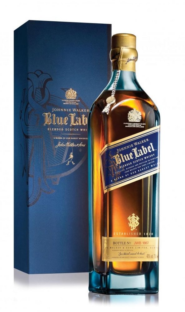 Johnnie Walker Blue Label 60y 1l 40% GB