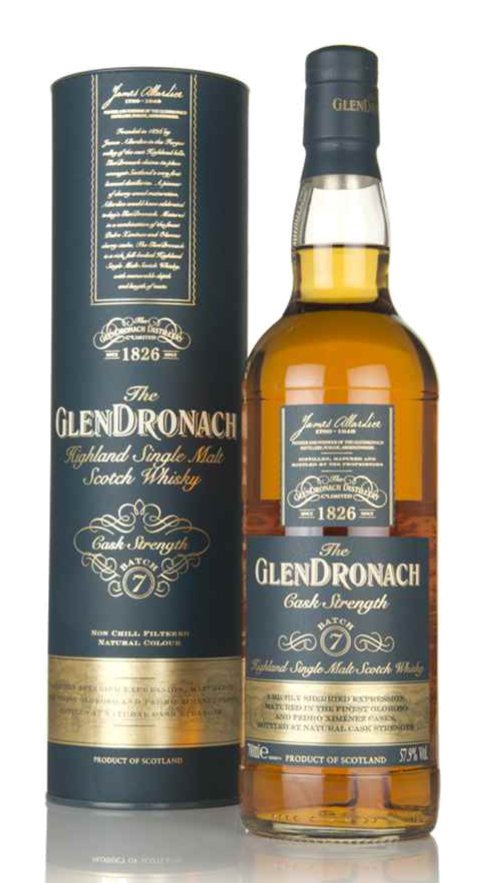 GlenDronach Batch 7 Cask Strength 0,7l 57,9%