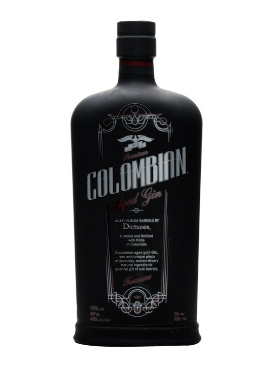 Dictador Colombian Aged Gin Black 0,7l 43%