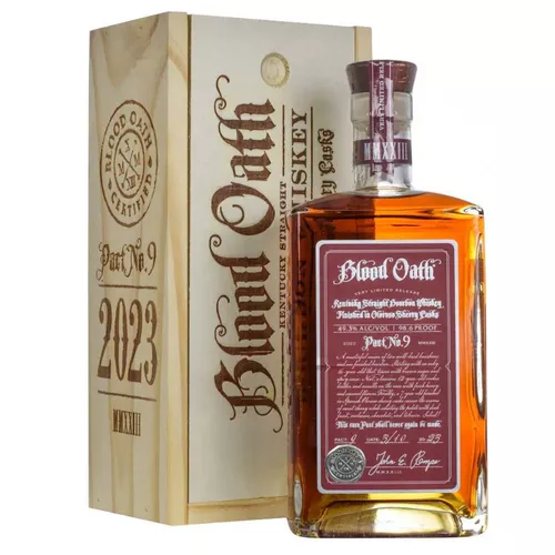Blood Oath Pact No.9 0,75l 49,3% Dřevěný box