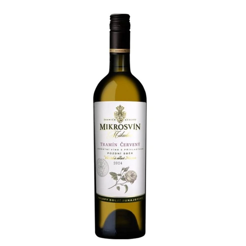 Mikrosvín Mikulov Tramín Červený Pozdní sběr 2024 0,75l 12,5%