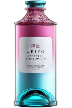 Ukiyo Japanese Blosoom Gin 0,7l 40%