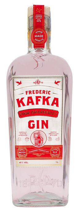 Frederic Kafka PINK GRAPEFRUIT GIN 41% 1L