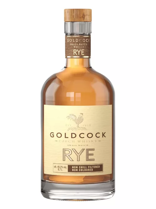 GoldCock Rye whisky (žitná) 49,2% 0,7L
