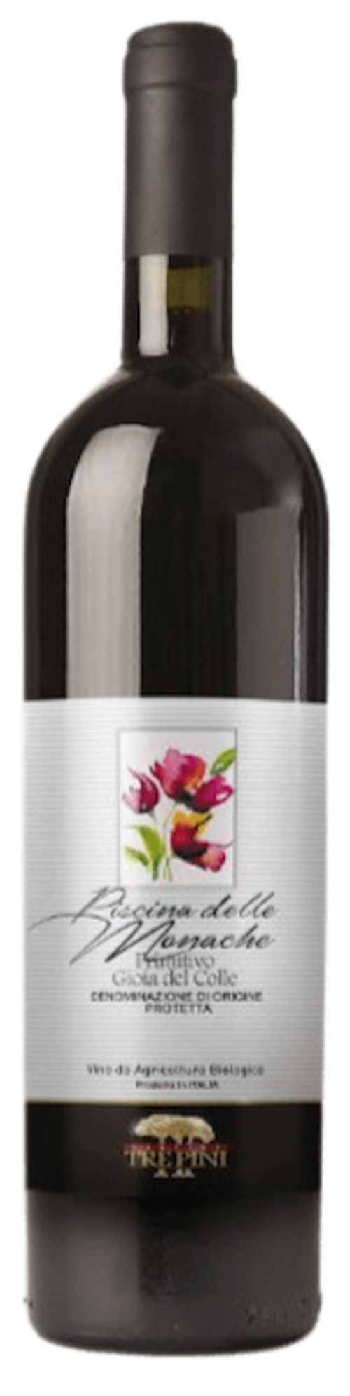 BIO Primitivo Piscina delle Monache 2020, Cantine Tre Pini, DOC Gioia del Colle