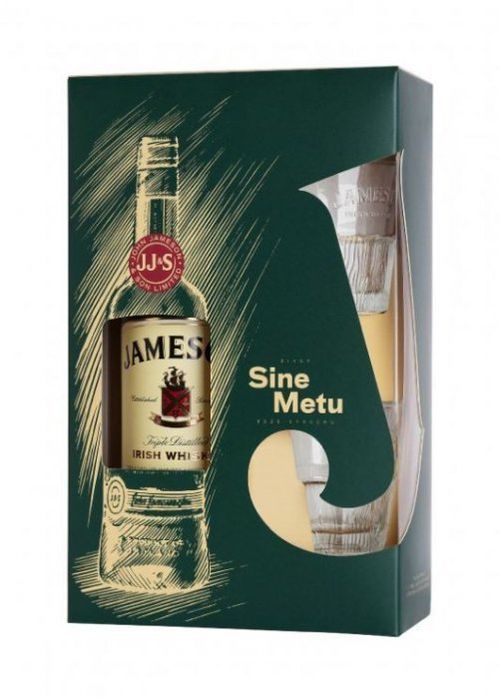 Jameson 6×0,7l 40% + 2x sklo GB