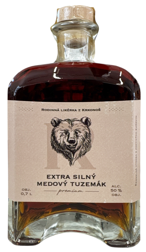 Tuzemák extra silný premium 50% 0,7L