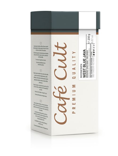 Café Cult Indonesia West Blue Java 250 g zrnková káva