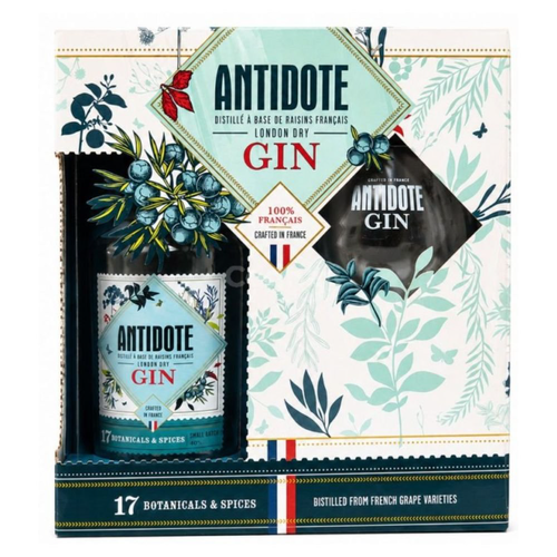 Antidote London Dry Gin 0,7l 40% + 1x sklo GB
