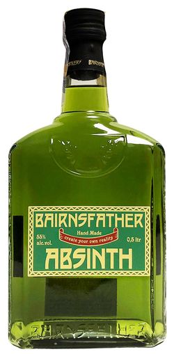 Brainsfather Absinth 55% 0,5L - český absint