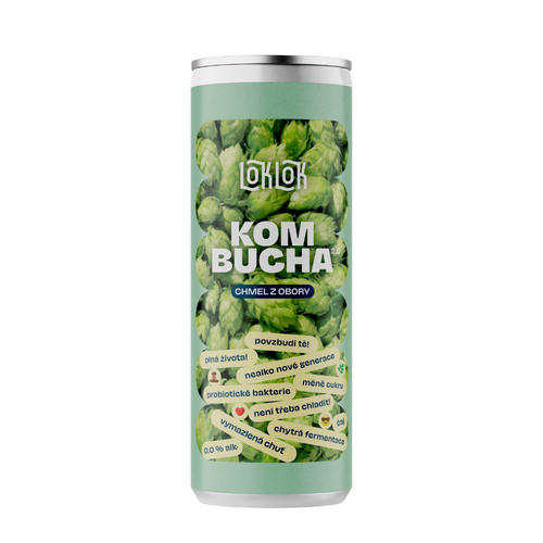 Loklok Kombucha Citra 0,33l Plechovka