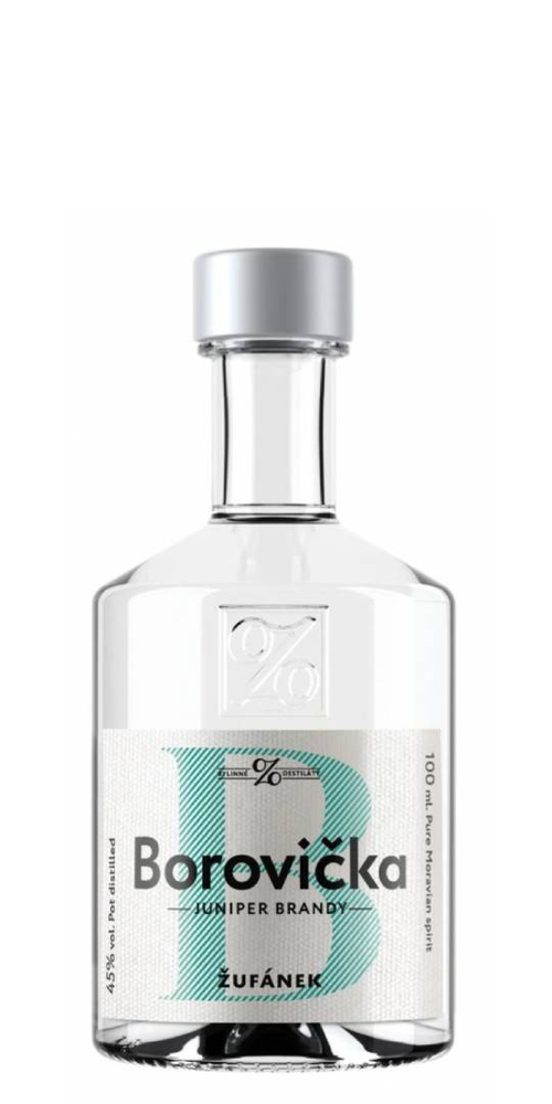 Žufánek Borovička 45% 0,1L