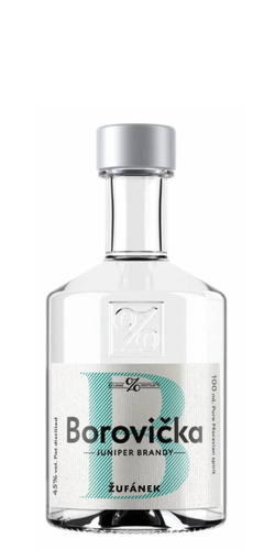 Žufánek Borovička 45% 0,1L