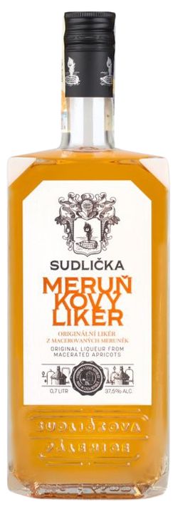 Sudlička meruňkový likér 37,5% 0,7L