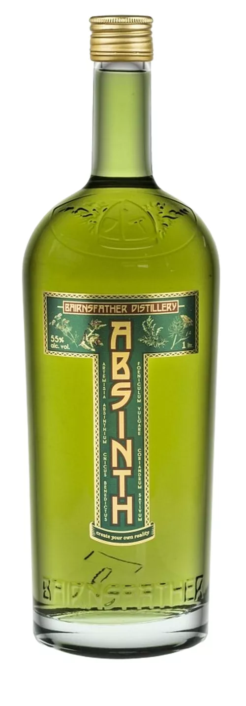 Brainsfather Absinth 55% 1L - český absint