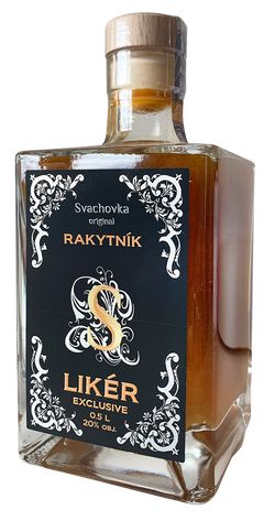 Rakytníkový Exclusive Likér 20% 0,5L