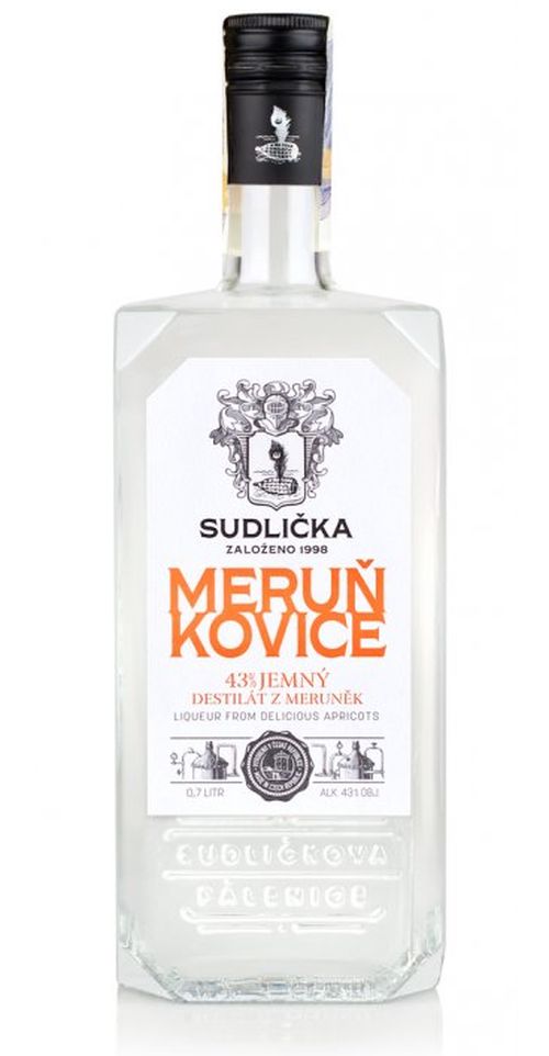 Sudličkova pálenice Sudličkova Meruňkovice 43% 0,7l