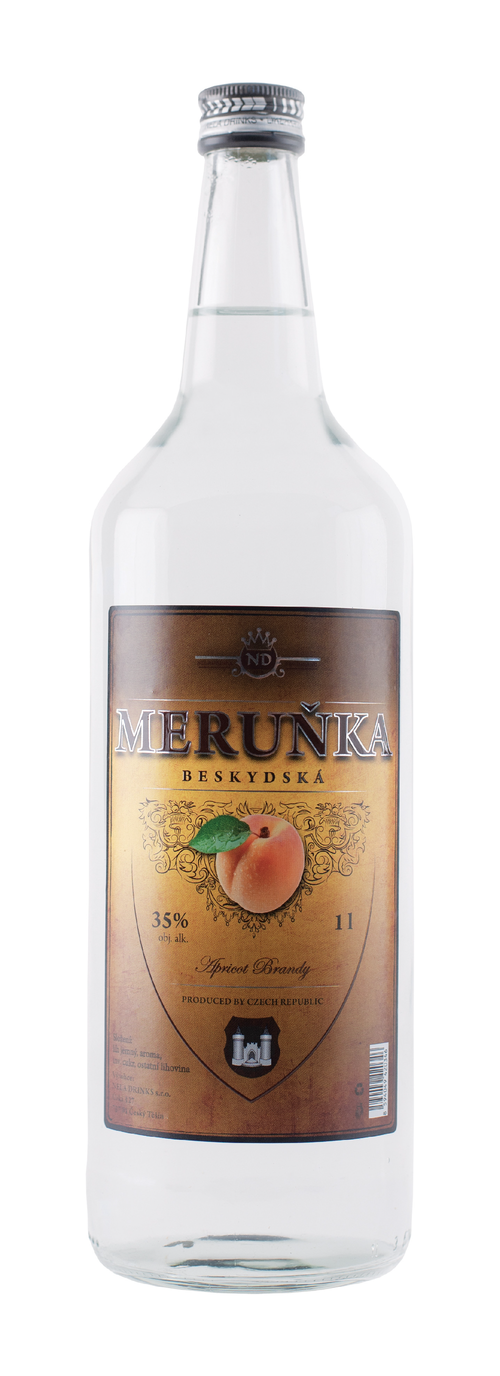 Nela Drinks Beskydská meruňka 35% 1L