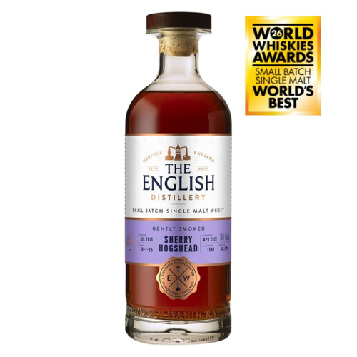 The English Gently Smoked Sherry Hogshead 11y 2013 0,7l 46% / Rok lahvování 2025
