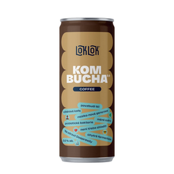 Loklok Kombucha Coffee 0,33l Plech