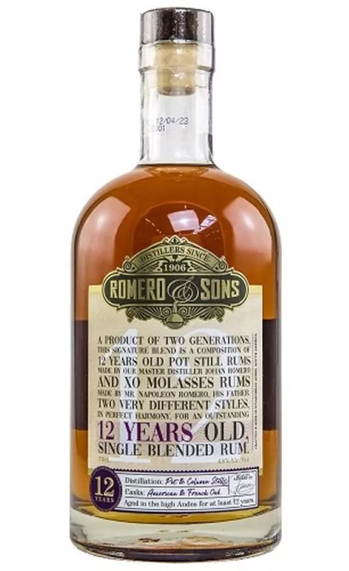 Romero & Sons 12y 0,7l 48%