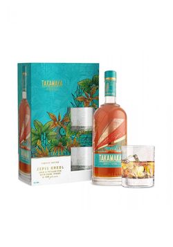 Takamaka Rum Zepis Kreol 43% 0,7l v dárkovém boxu