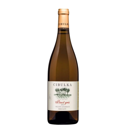 Cibulka Pinot Gris Výběr z hroznů - barrique 0,75l 13%