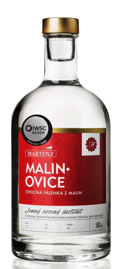 MARTENZ Malinovice GOLD VIP 45% 0,5L