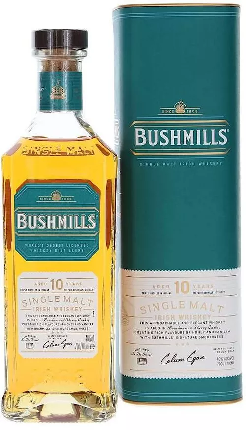Bushmills 10y 0,7l 40% Tuba