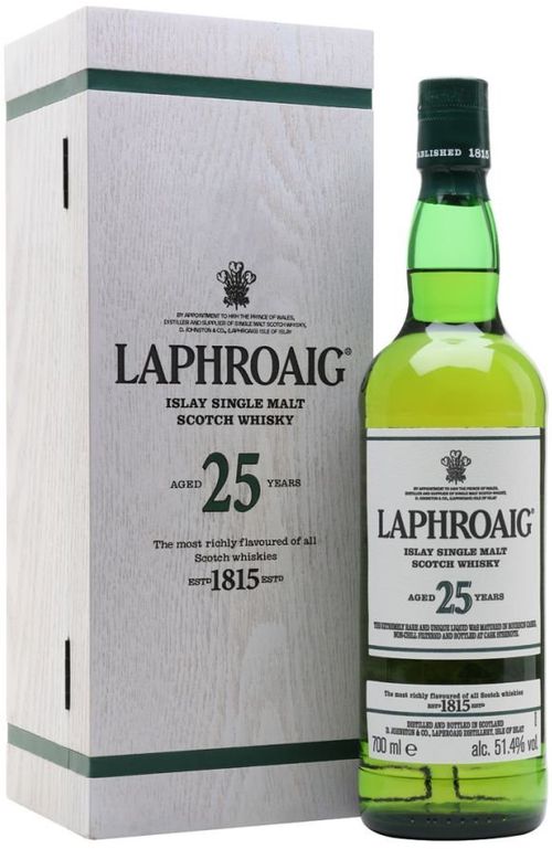 Laphroaig Cask Strength 25y 0,7l 51,4% / Rok lahvování 2019