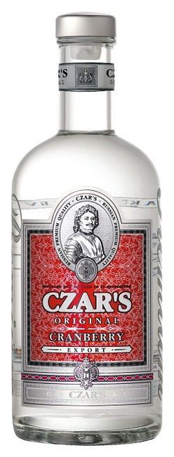 Carskaja vodka Vodka Czar's Original Cranberry 40% 0,7l