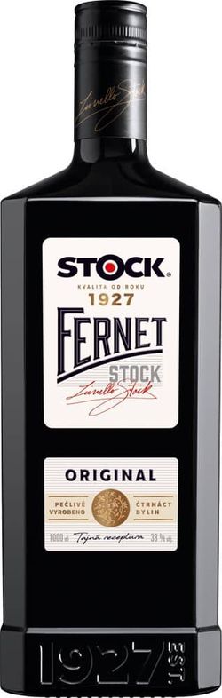 Stock Spirits Fernet Stock Originál 38% 1l