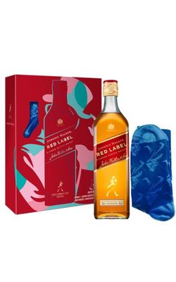 Johnnie Walker Red Label + Ponožky 0,7l 40%