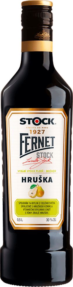 Fernet Stock Hruška 30% 0,5l