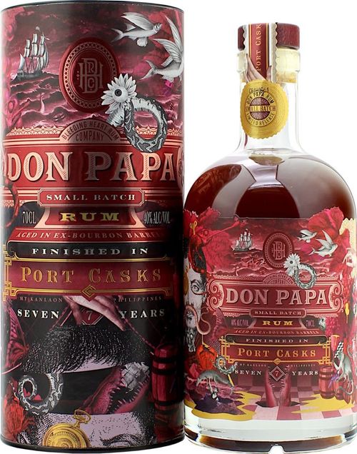 Don Papa Port Cask 7y 0,7l 40% L.E. Tuba